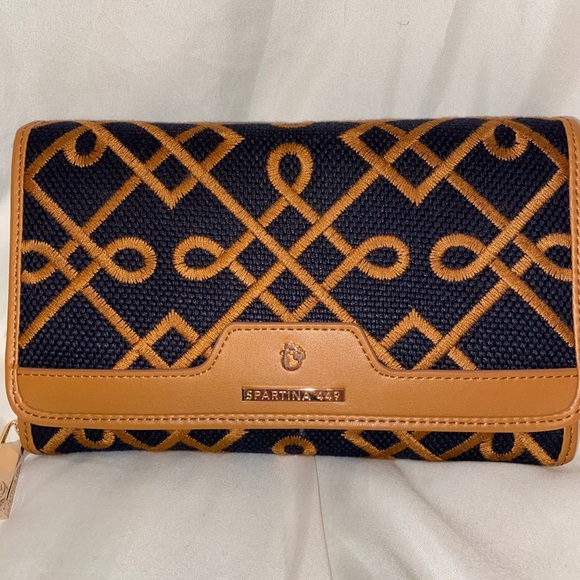 NWT Spartina Mareena Clutch Wallet Crossbody - Picture 2 of 6
